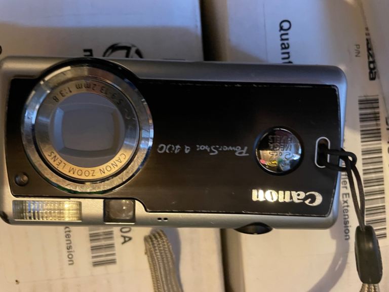 canon Powershot 400 + canon selphy cp 400 compact photo printer