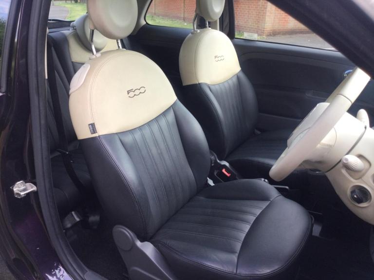 2014 Fiat 500 0.9 TwinAir Lounge Euro 5 (s/s) 3dr HATCHBACK Petrol Manual