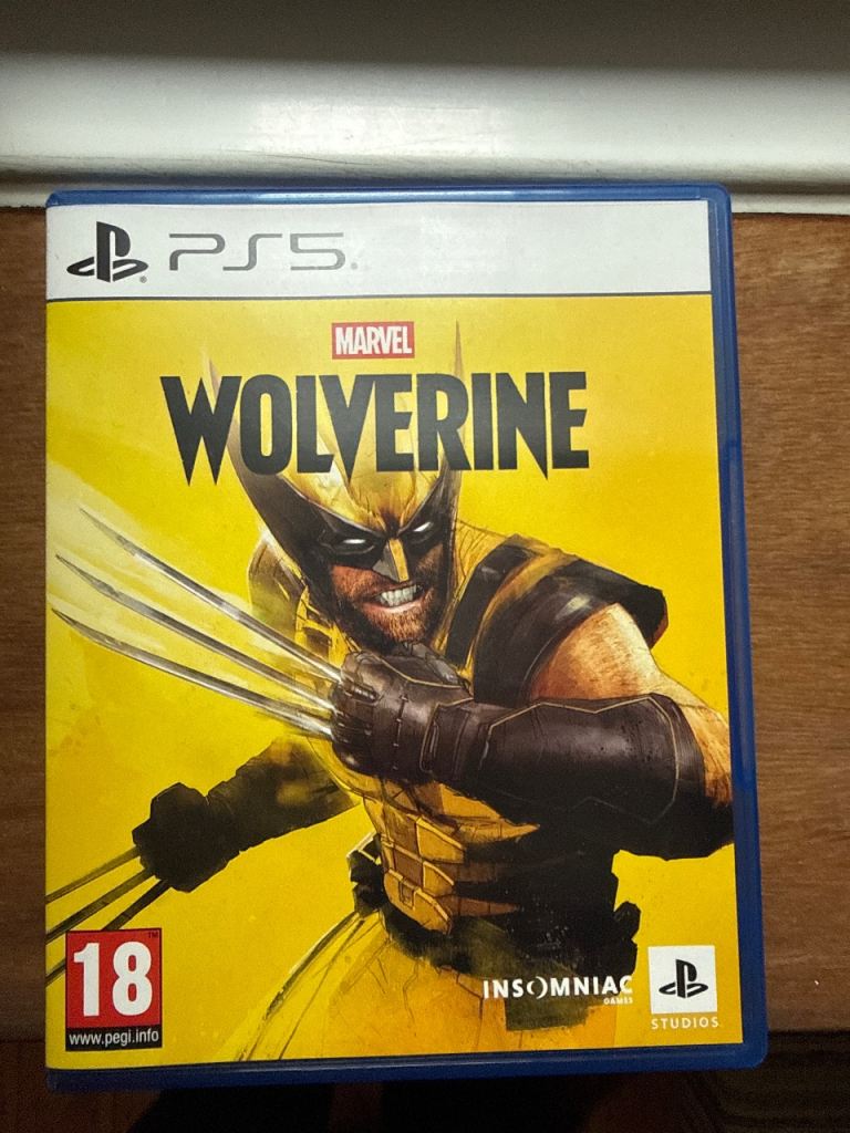 Wolverine PS5 game - MINT condition