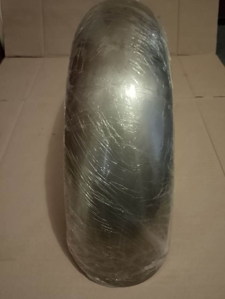 New Universal mudguard Rolled Steel for 15/16" wheel  6" wide £50:00