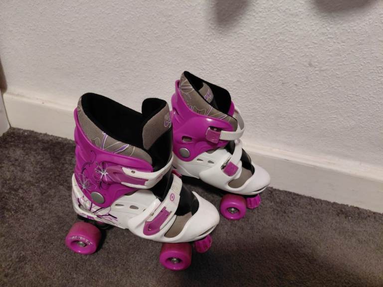 Girls skates for sale adjustable size 13-3