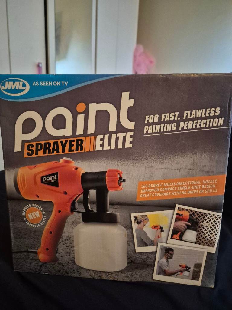 JML Paint Sprayer Elite - Fast, Flawless Painting