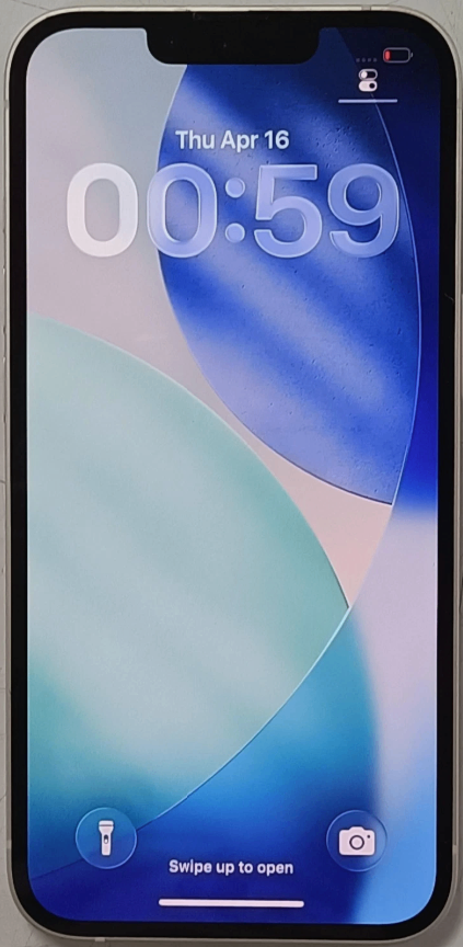 iPhone 13 White Unlocked Excellent condition 