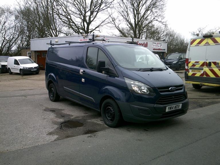 Ford Transit Custom 2.2 TDCi,2014,14 REG,BLUE,ONLY 83,000 MILES,1 COUNCIL OWNER