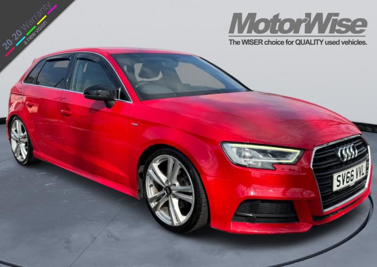 2016 Audi A3 20 TDI S Line 5dr HATCHBACK Diesel Manual