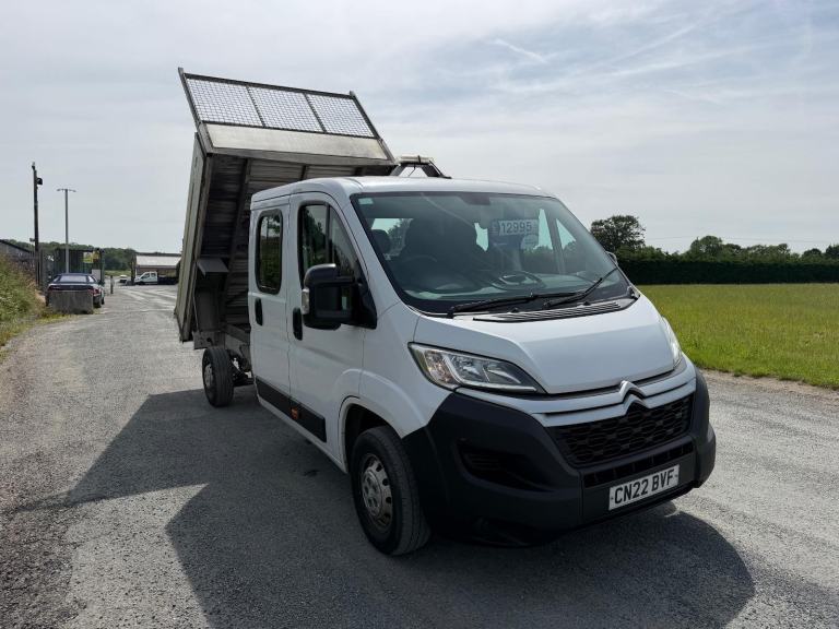 Citroen Relay 2.2 BlueHDi 35 X Double Cab  tipper Aircon 4dr Diesel M... 2022/22