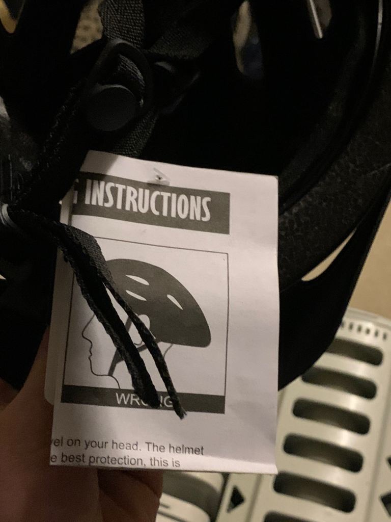 Brand new bike helmet 