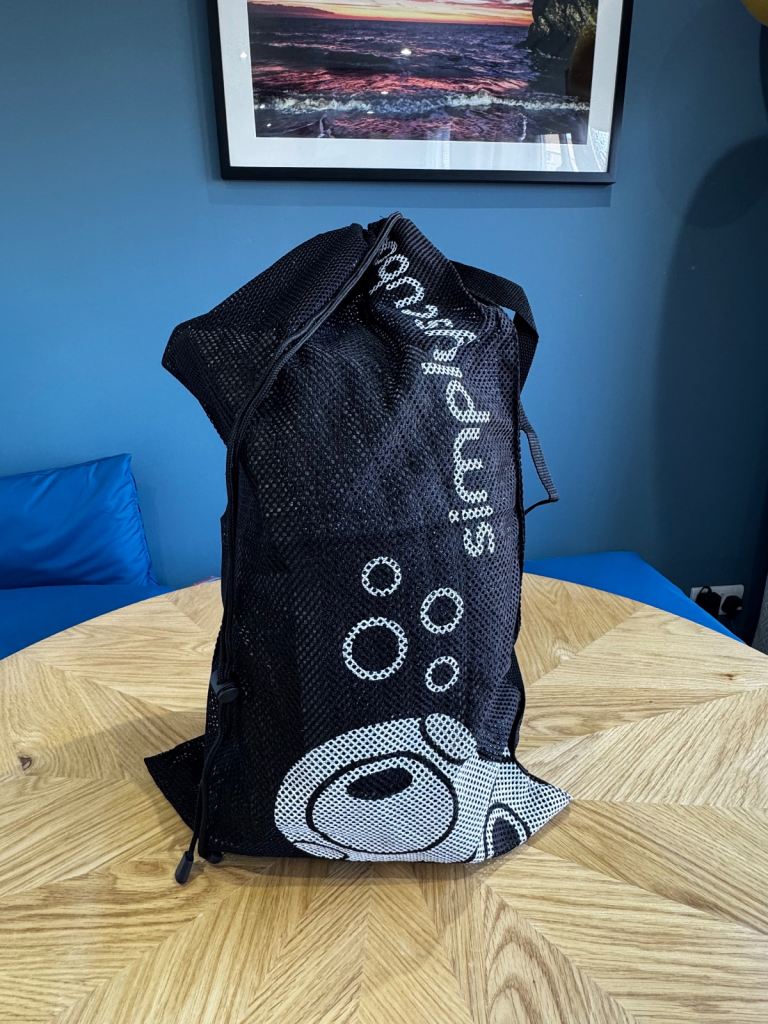 Simply Scuba - Mesh Drawstring Gym Bag - Scuba - Snorkeling - Water Sports