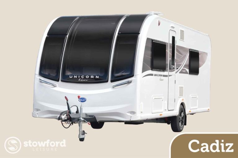 Bailey Unicorn Deluxe Cadiz, NEW 2025 Touring Caravan
