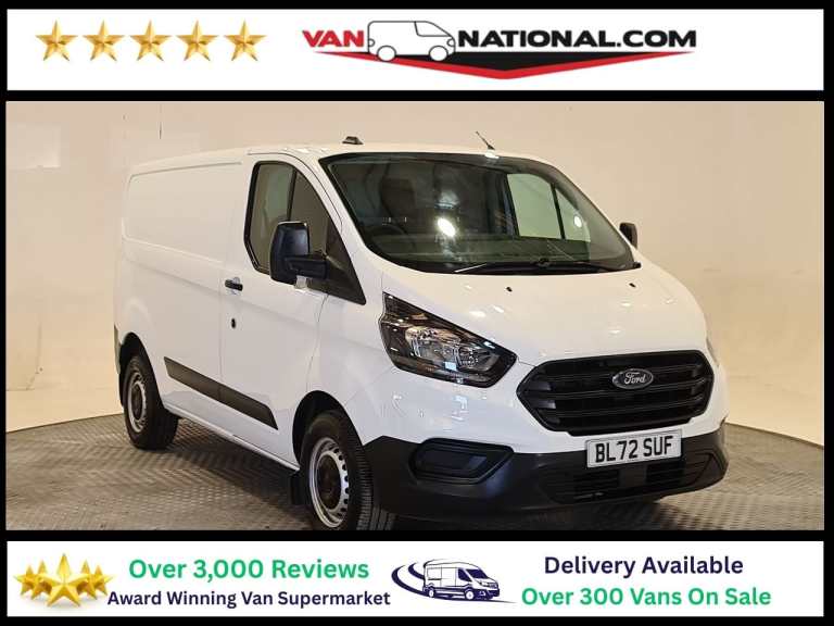 2022 Ford Transit Custom 2.0 280 ECOBLUE LEADER L1 H1 105 BHP SWB Panel Van Diesel Manual