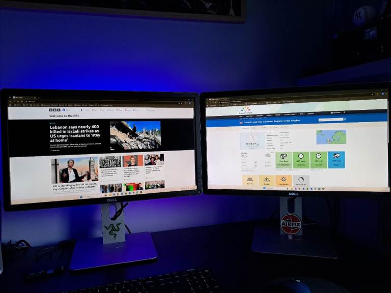 Dell 24" monitors (P2416Db)