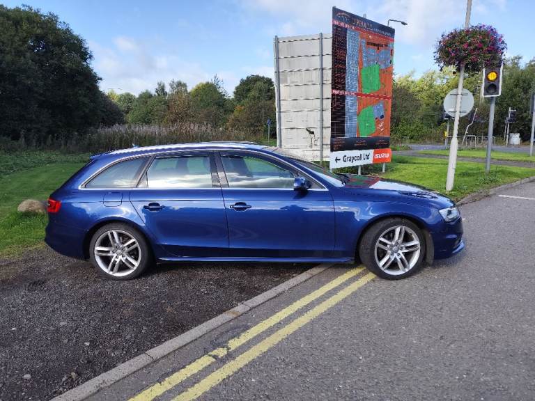 Audi, A4, Estate, 2015, S line.