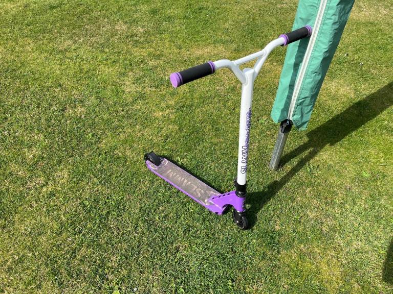 Slamm Stunt Scooter – Purple, Good Condition