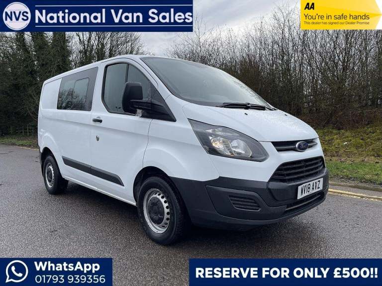 2018 Ford Transit Custom 2.0 TDCi 310 L2 H1 5dr PANEL VAN Diesel Manual