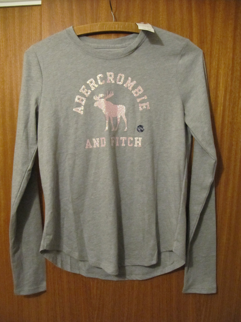 Abercrombie kids top size 13/14 years never used label still attached as in photo