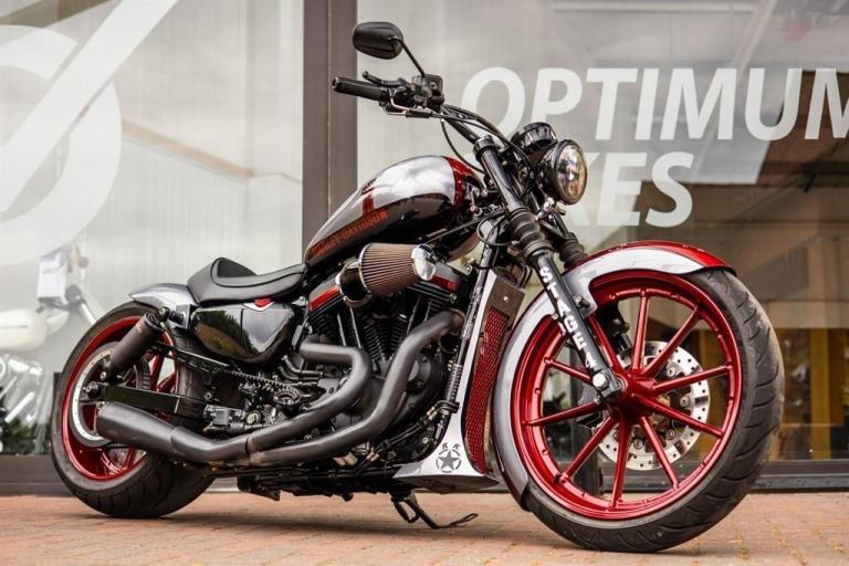 Harley-Davidson Sportster 1200 HUGE BUILD CUSTOM SHOW BIKE