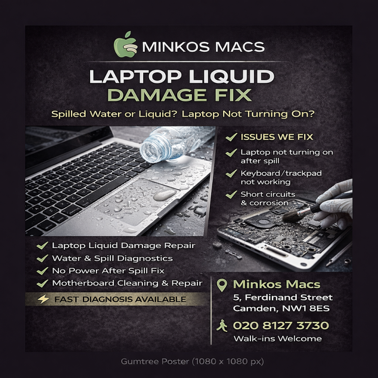 Laptop Liquid Damage Fix | Water Spill Diagnostics