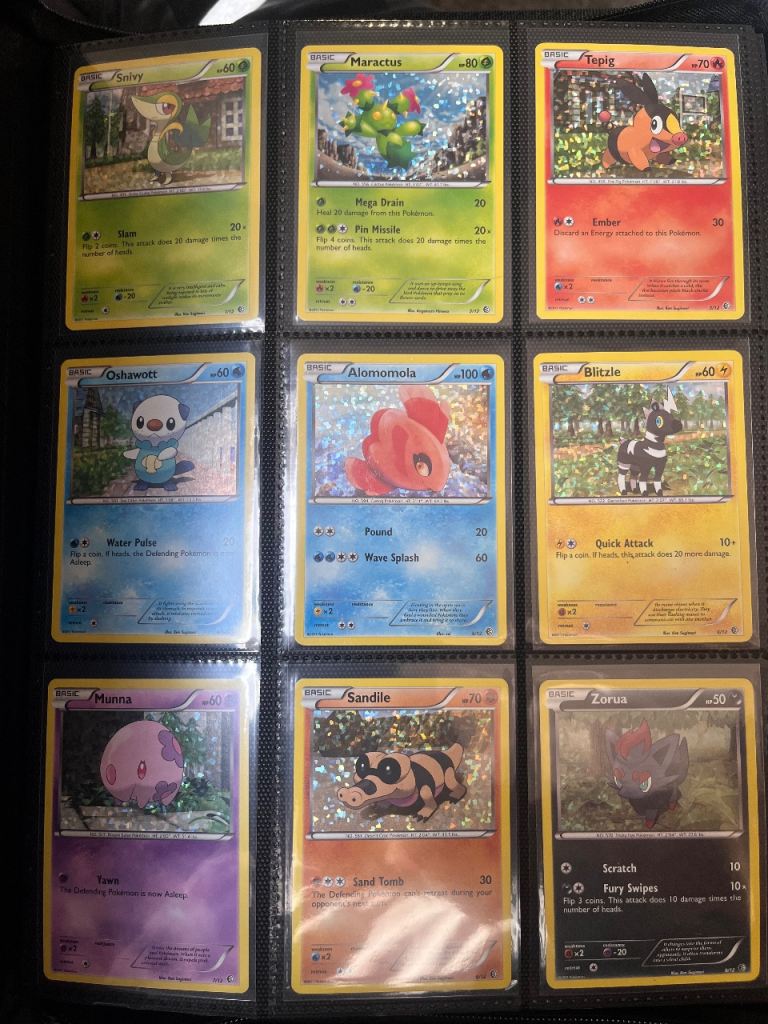 Mcdonalds pokemon cards all english