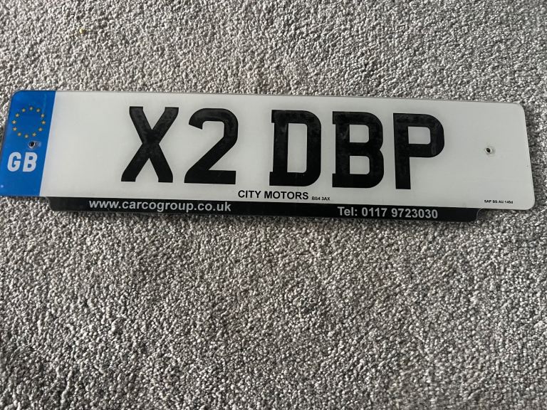X2 DBP - Cherished Number Plate