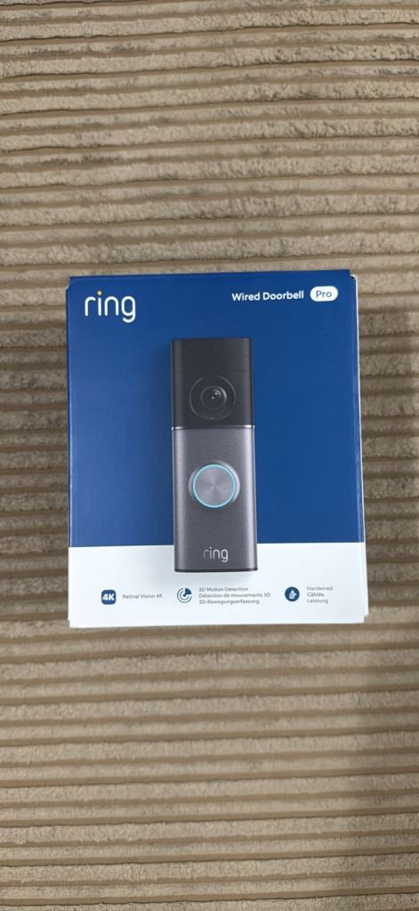 Ring Wired Doorbell Pro (newest gen) GEN 3 HardWired