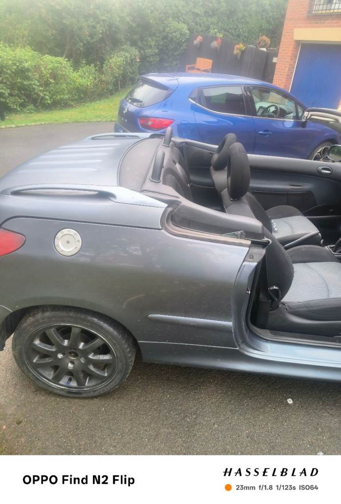 Peugeot, 206, Convertible, 2006, Manual, 1587 (cc), 2 doors