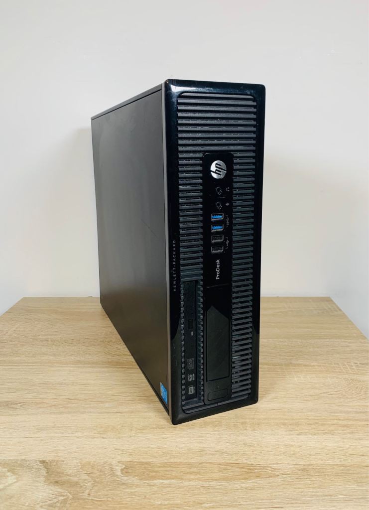 HP i5 UltraFast 8GB 256GB SSD Pc Desktop Computer, Microsoft office Win 11