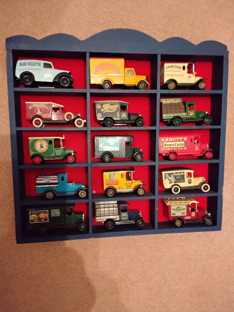 Collection of 15 commercial sign Days Gone By Toy