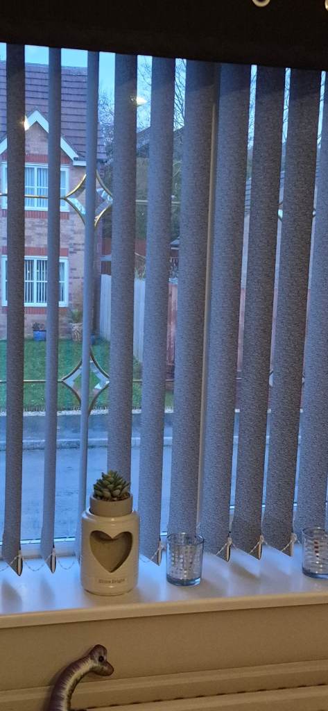 Vertical Material Blind