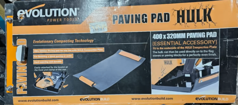 Evolution HULK 400x320mm Paving Pad – Brand New