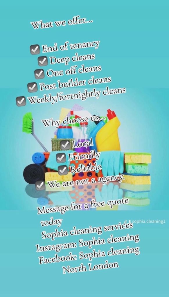 Cleaning, housekeeper, 🧼NO EXTRA CHARGES ⚠️ DBS CHECK ⚠️ ➡️ FB: Shopia Cleaning 
