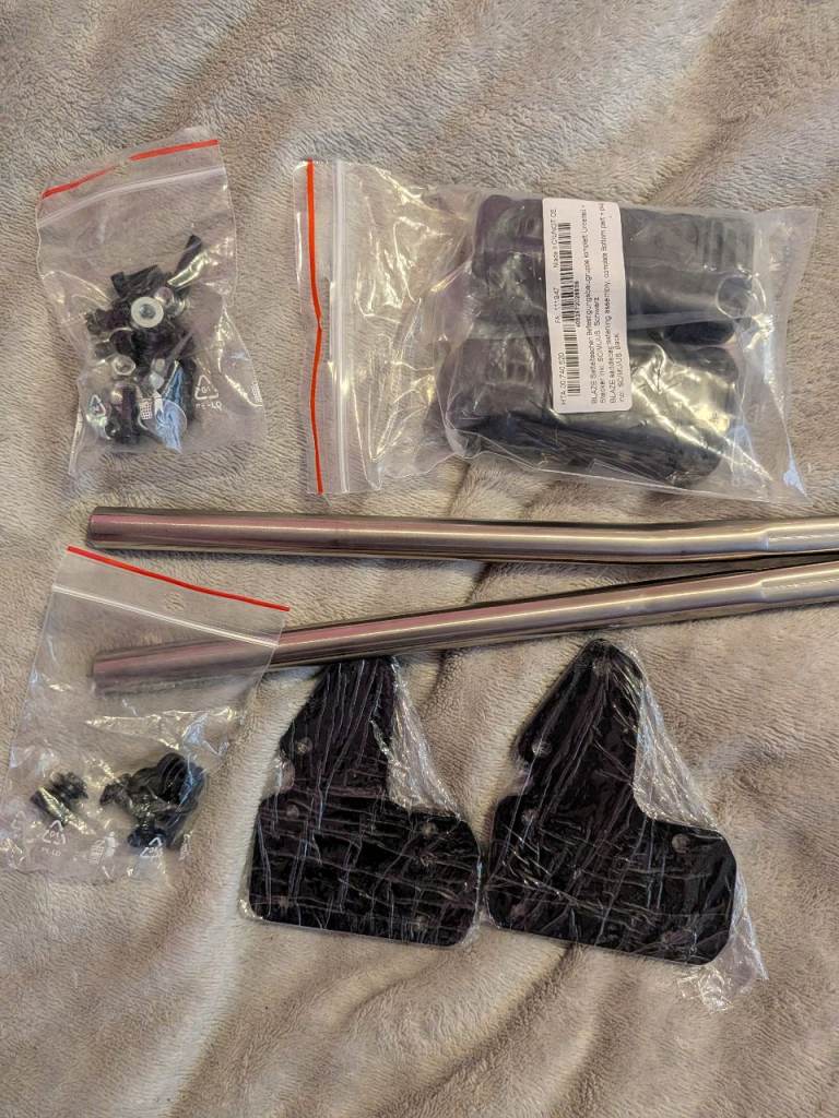 SW-Motech blaze pannier spacer mounting kit ktm duke