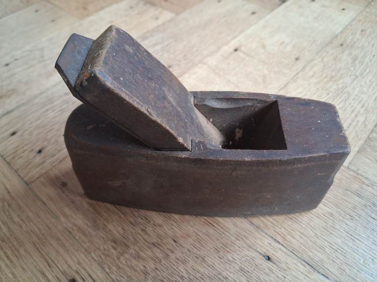 Vintage wooden planer