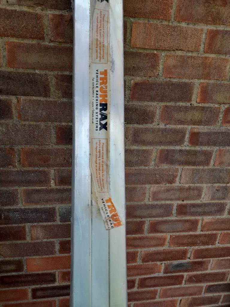 transit van roof bars rack with all fittings unused