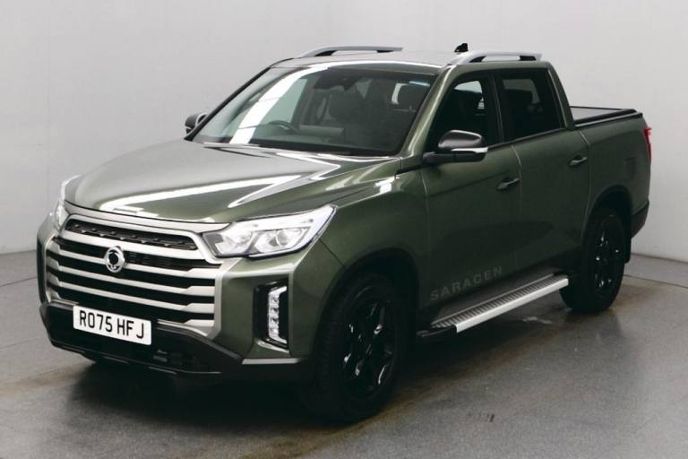 2025 KGM Musso 2.2D Saracen 4WD Automatic 202 BHP Double Cab Pickup Euro 6 ULEZ Free PICKUP Diese...