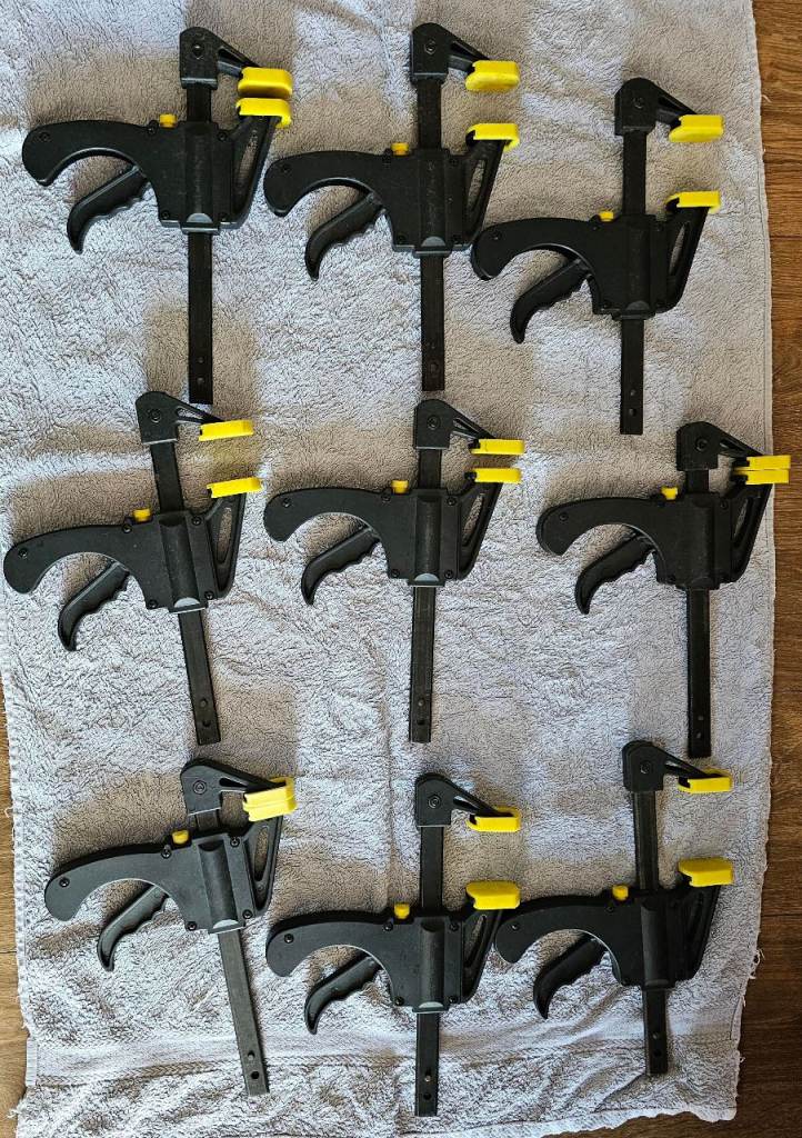 Clamps x9
