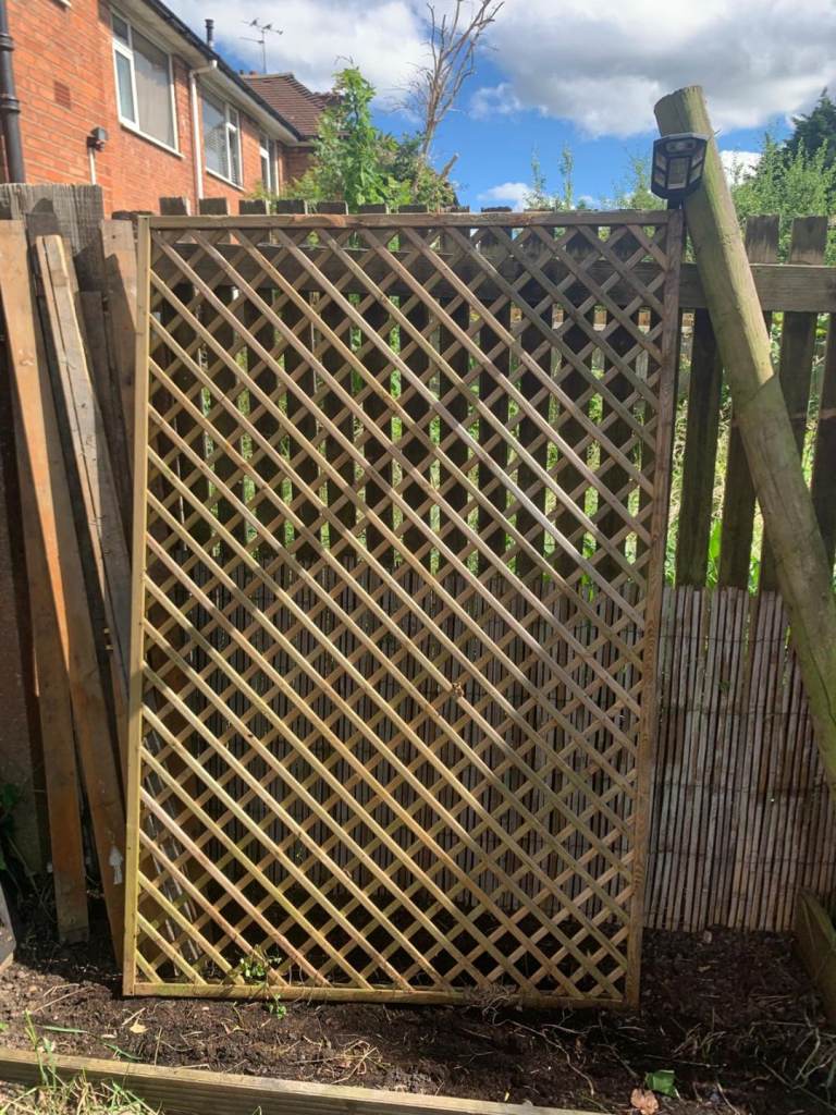 Trellis fence panels brand new 