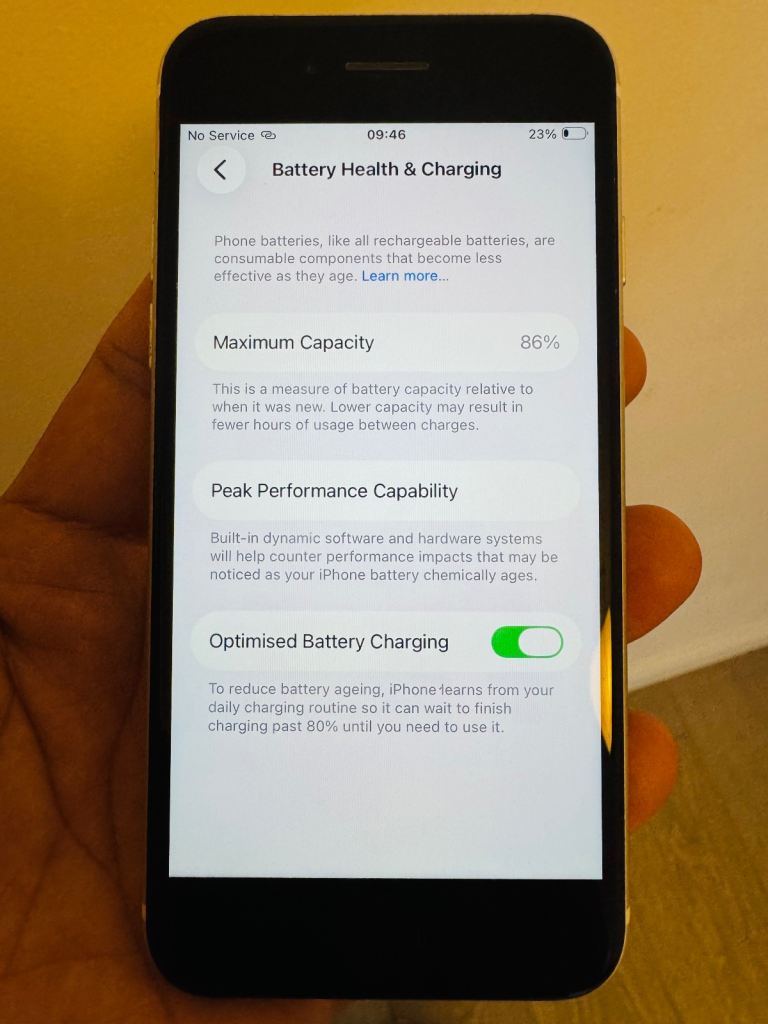 iPhone SE (2nd Generation) White 128GB Unlocked . Excellent condition.