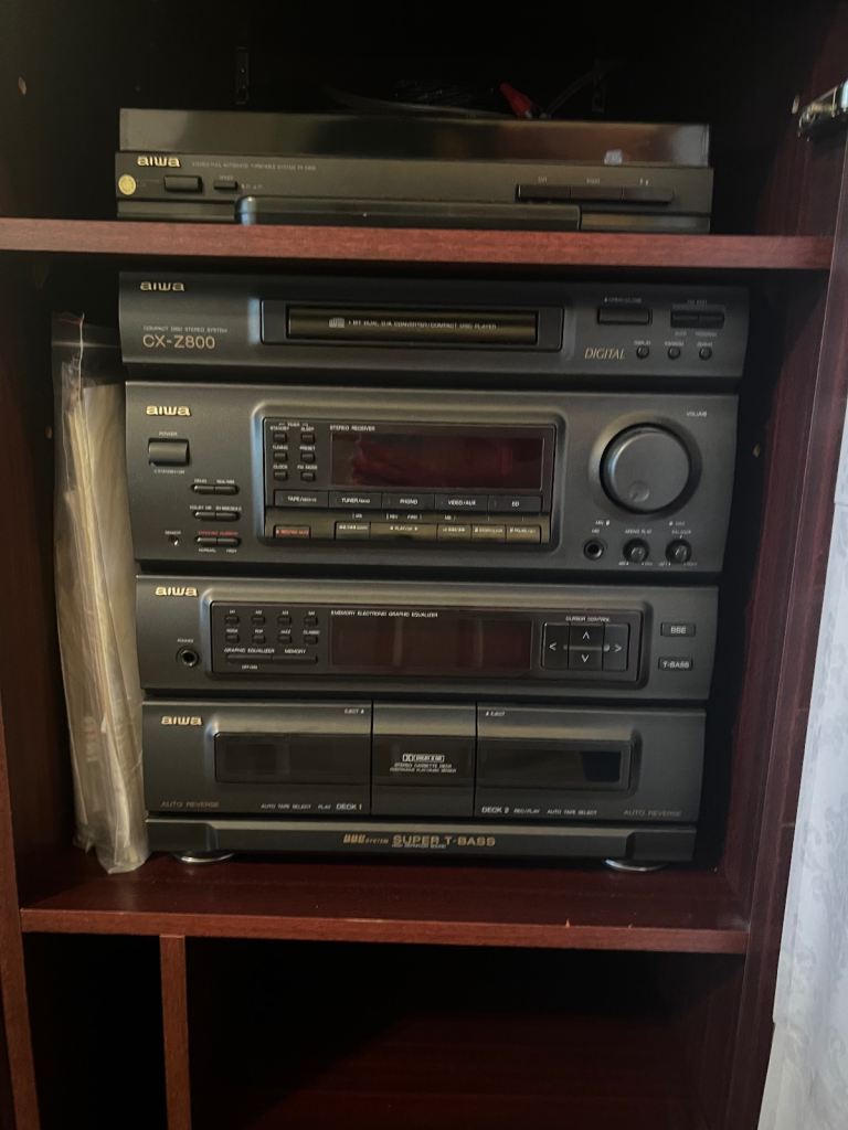 Aiwa Stereo System Complete Set