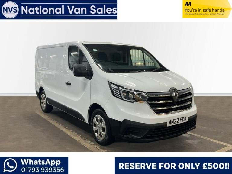 2022 Renault Trafic 2.0 dCi Blue SL28 Business+ L1 H1 Euro 6 (s/s) 5dr PANEL VAN Diesel Manual