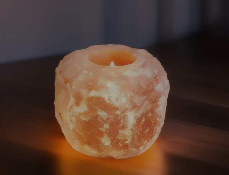 Himalayan Rock Salt Candle Holder