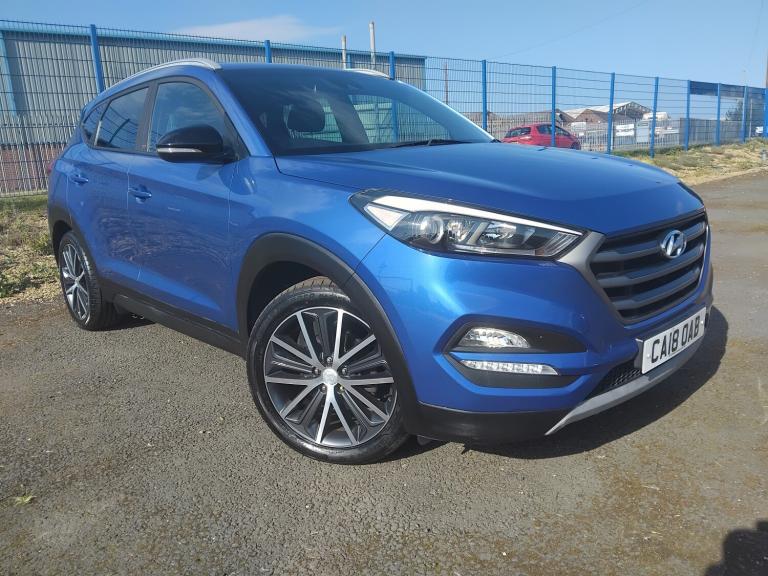 HYUNDAI TUCSON 1.7 TUCSON GO! SE 1.7 CRDI 141PS DCT Blue Auto Diesel 2018