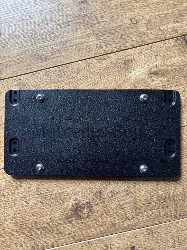 Mercedes Brand New Number Plate Holder