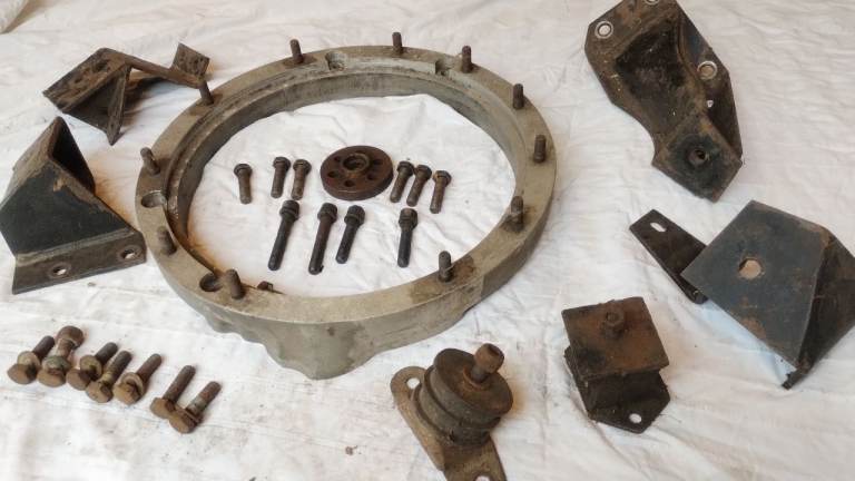 Land rover Ford V6 conversion kit adapter plate