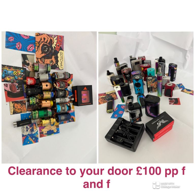 image for Vape vaping huge job lot / infact the biggest on gumtree
