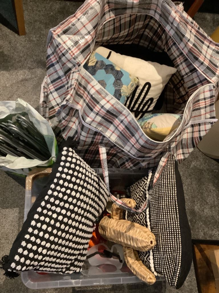 Mixed Lot of Cushions, throws and Home Decor Items