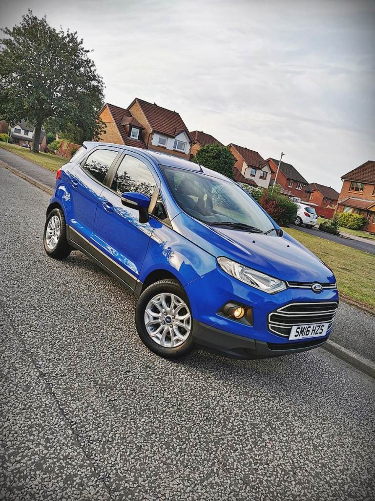 2016 FORD ECOSPORT ZETEC...ULEZ...£35 TAX...60 MPG...1.5 DIESEL...2 OWNERS...FSH...MOT(NO ADVISORY)