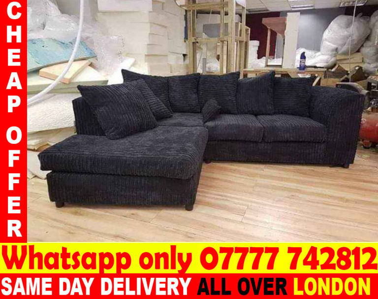 - - -L Shape sofa 3 seater and 2 seater (SAME DAY DELIVERY)