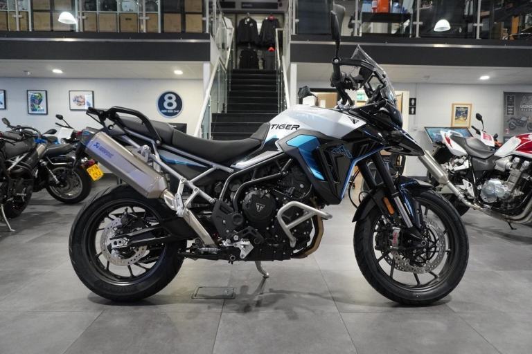 Triumph Tiger 900 Alpine Edition, 2026, Snowdonia White. IN STOCK NOW
