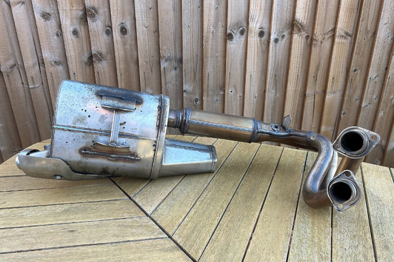 Genuine Kawasaki Z650 Exhaust system