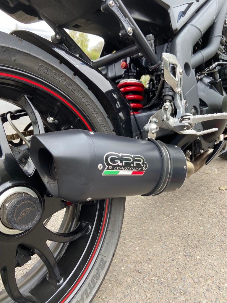 Gpr motorcycle exhaust 